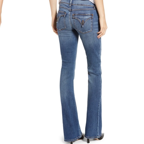 Hudson Signature Double Button Midrise Bootcut Jeans, size 27 - Picture 2 of 10